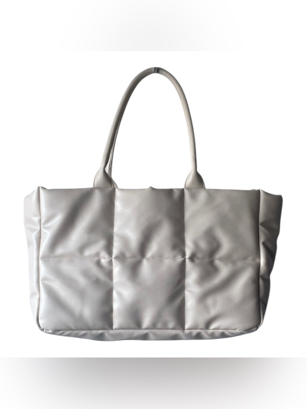 Ulta cream tote bag